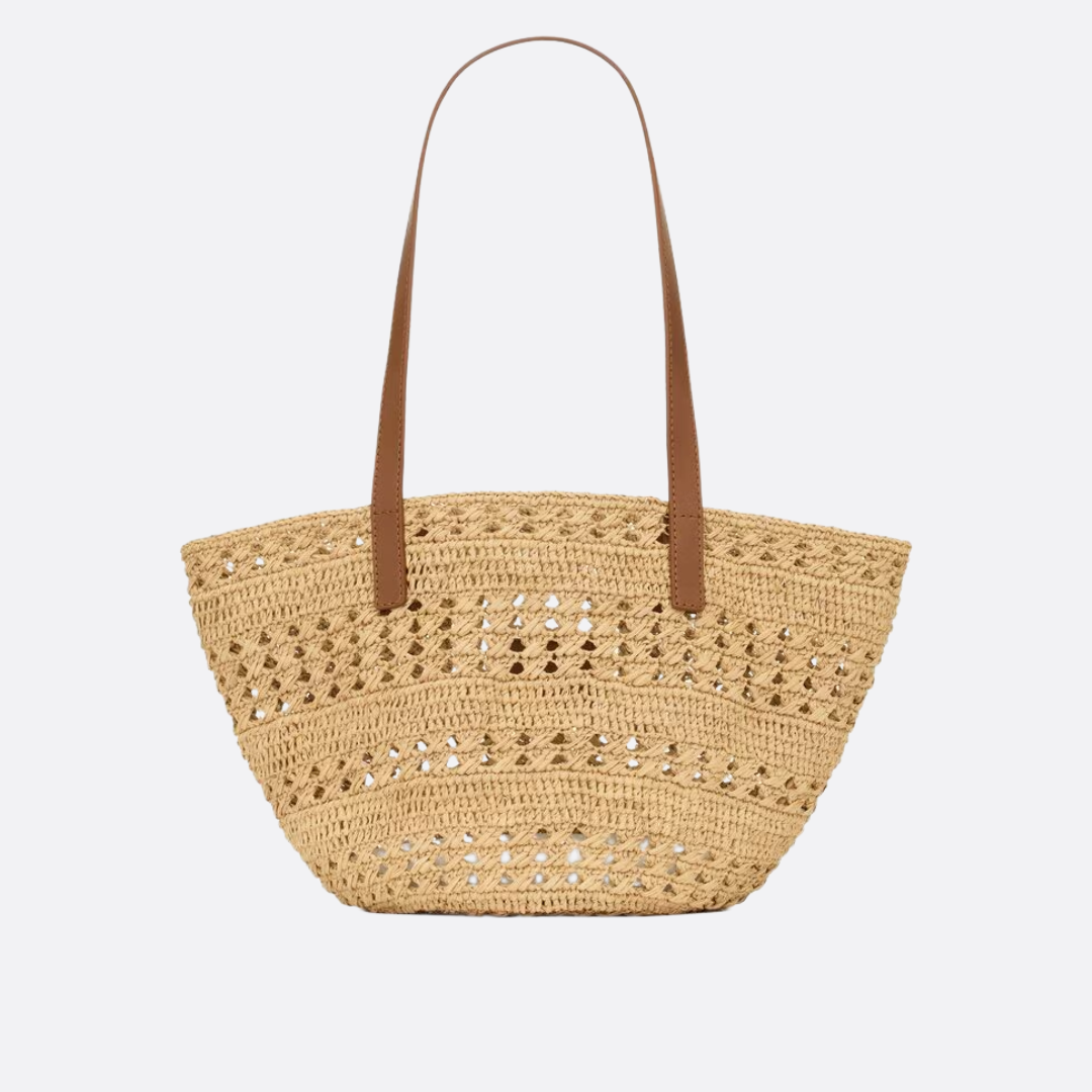Yves SL Raffia Handbag