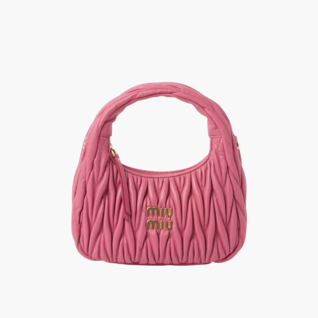 MM Wander Shoulder Bag In Matelassé Nappa Leather