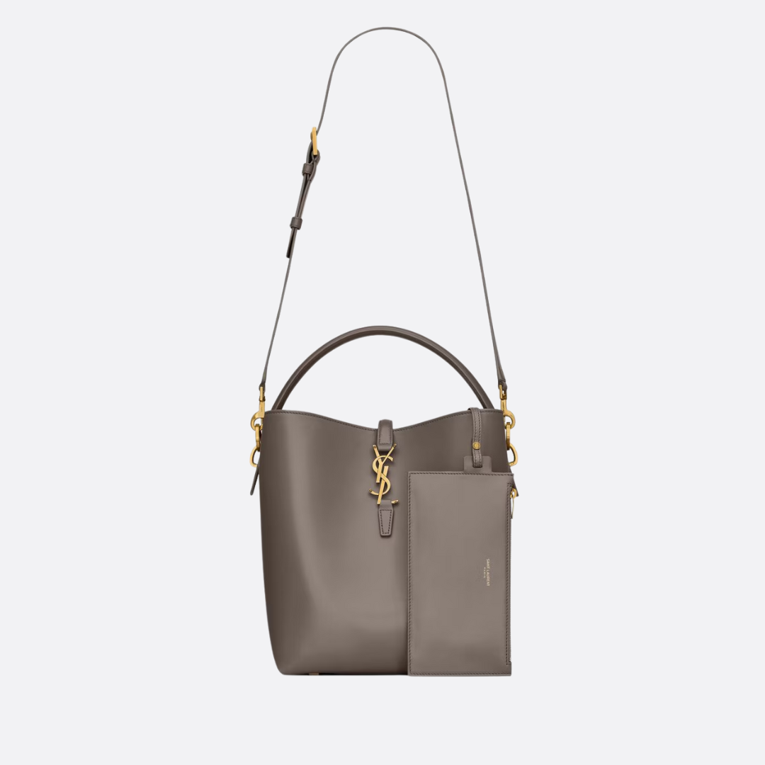 SL Le 37 Bucket Bag In Glossy Leather