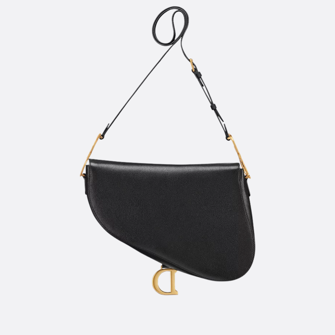 DR Large Soft Saddle Handbag With Strap