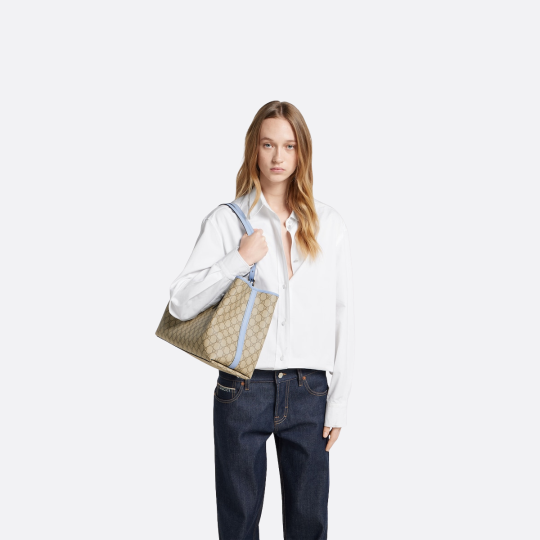 Large Gg-emblem-shopper By GC