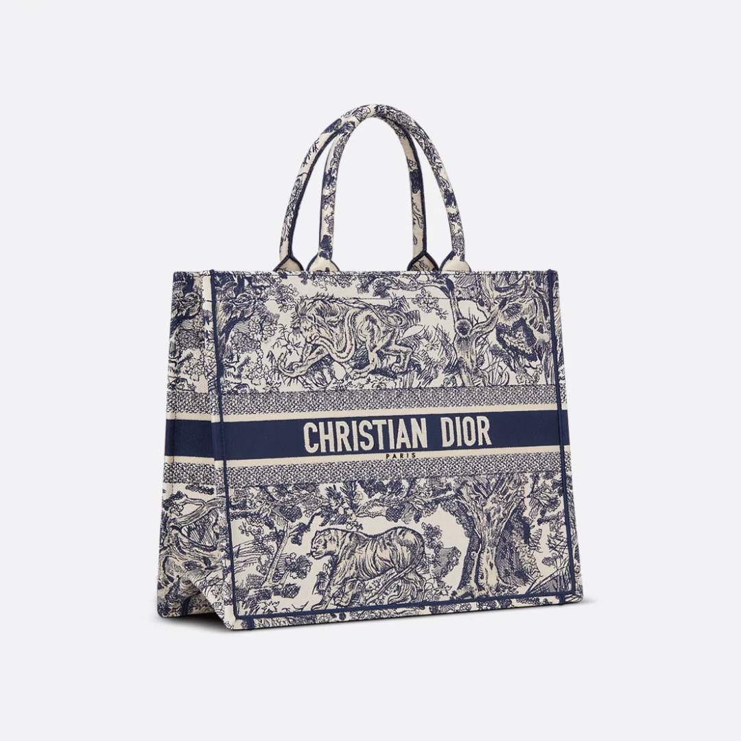 Large DR Book Tote Bag