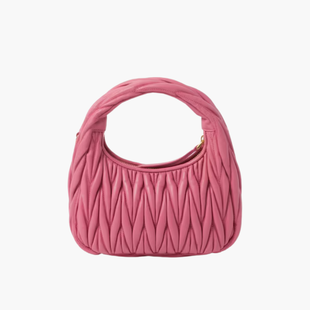 MM Wander Shoulder Bag In Matelassé Nappa Leather