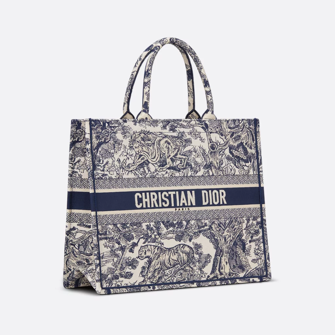 Large DR Book Tote Bag