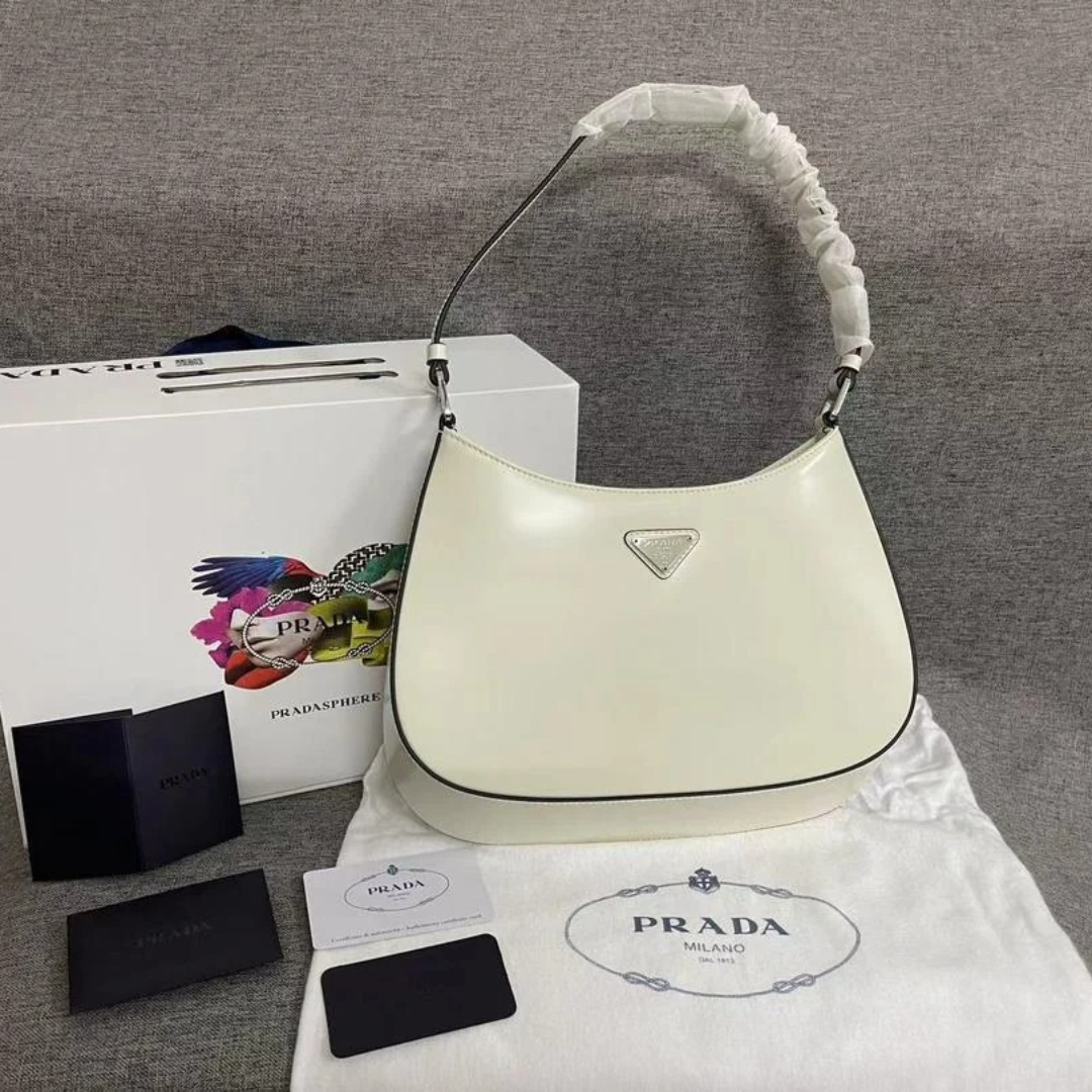 PRD Cleo Shoulder Bag In Brushed Leather