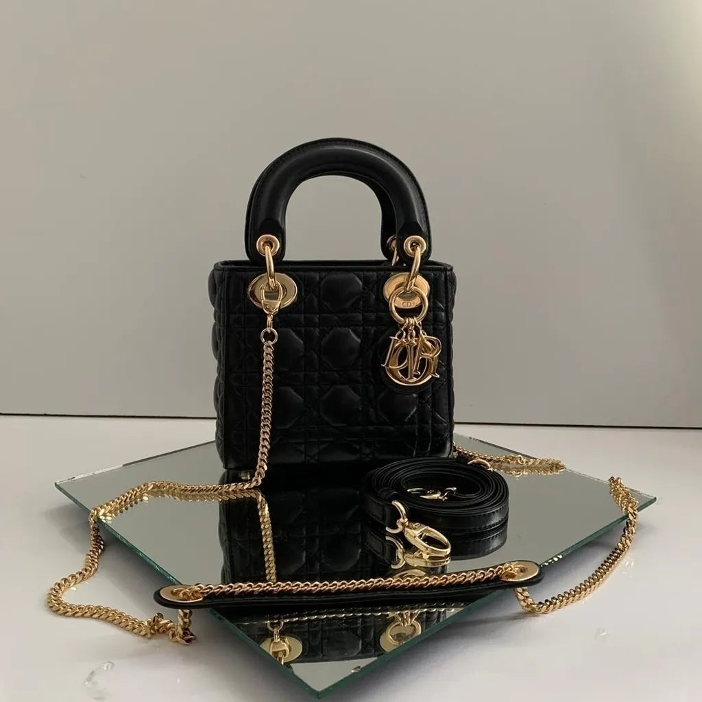 Mini Lady Black DR Bag