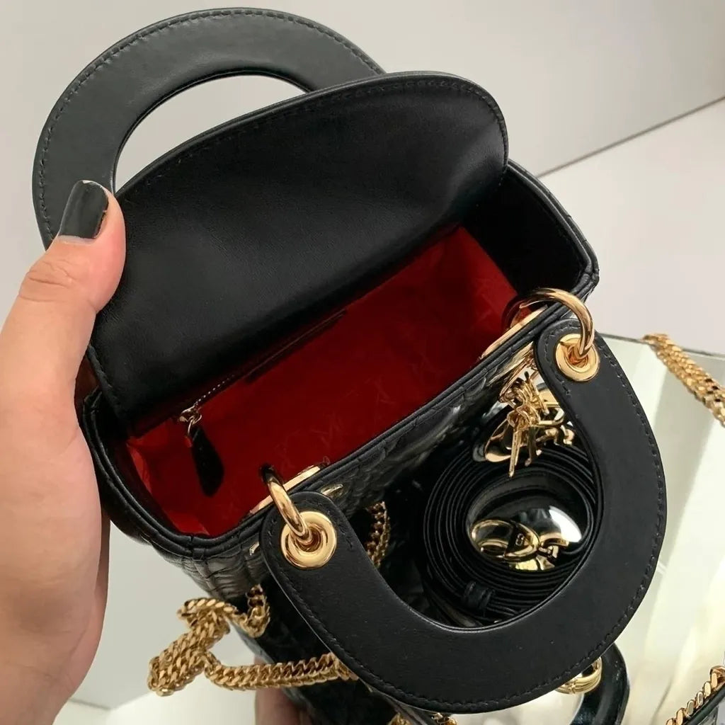 Mini Lady Black DR Bag