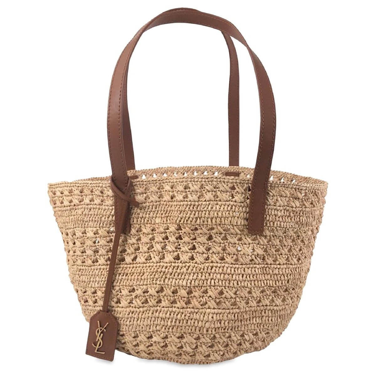 Yves SL Raffia Handbag