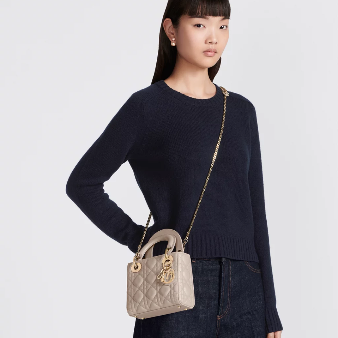 Mini Lady Cream DR Bag