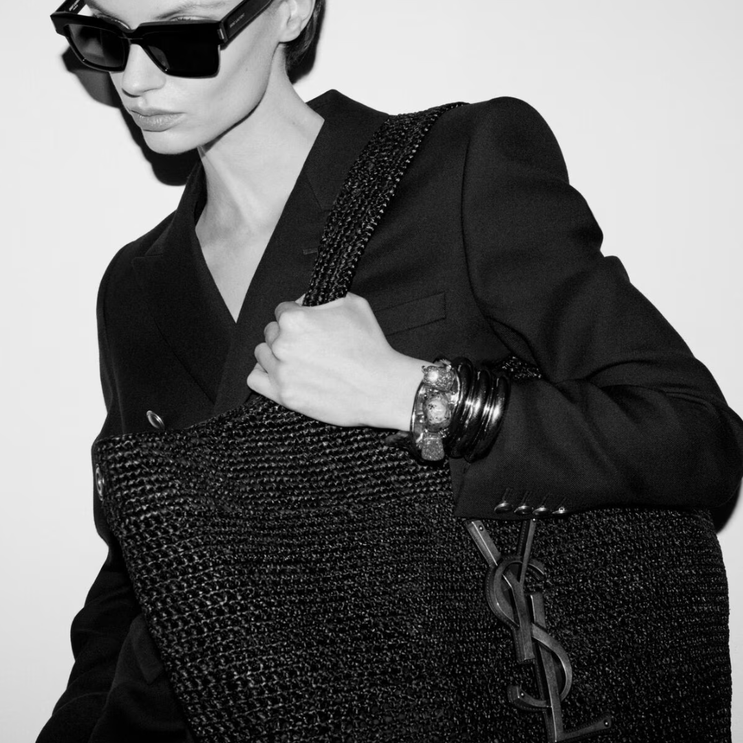 IC Bag Made Of Raffia