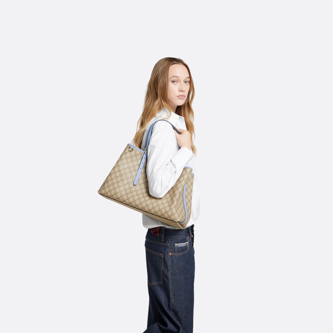 Large Gg-emblem-shopper By GC