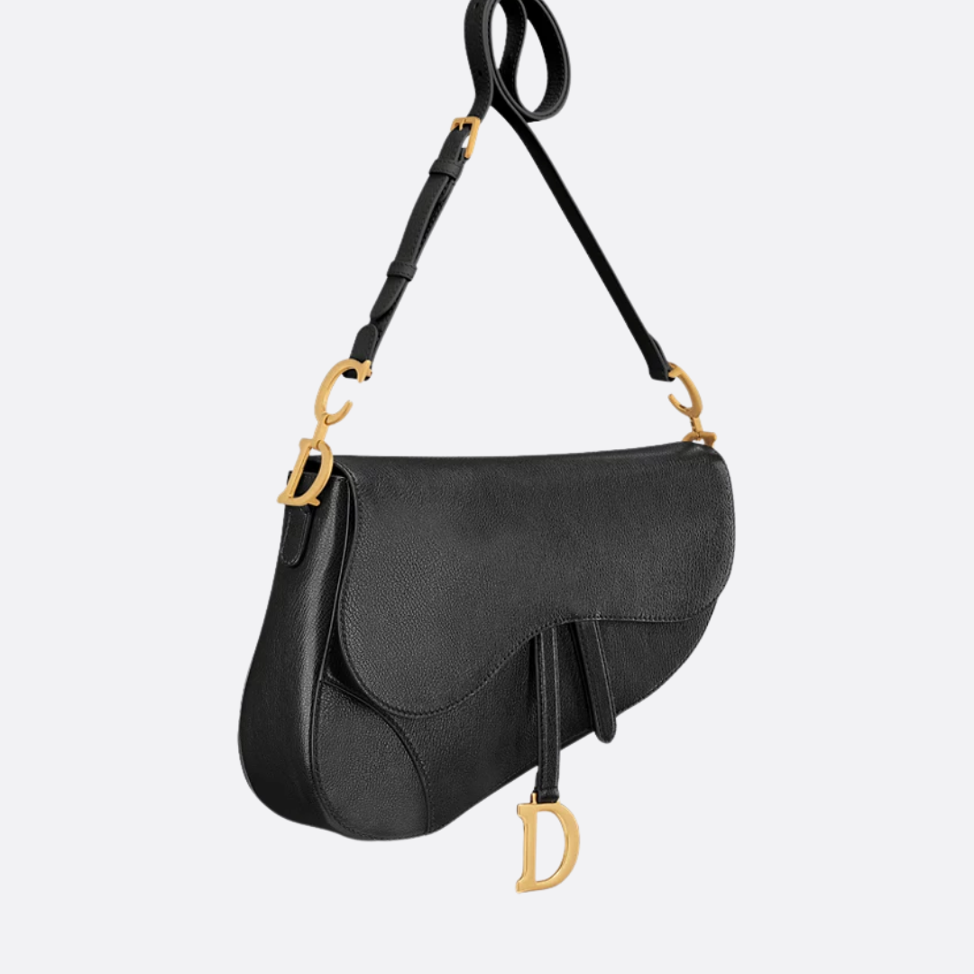DR Large Soft Saddle Handbag With Strap