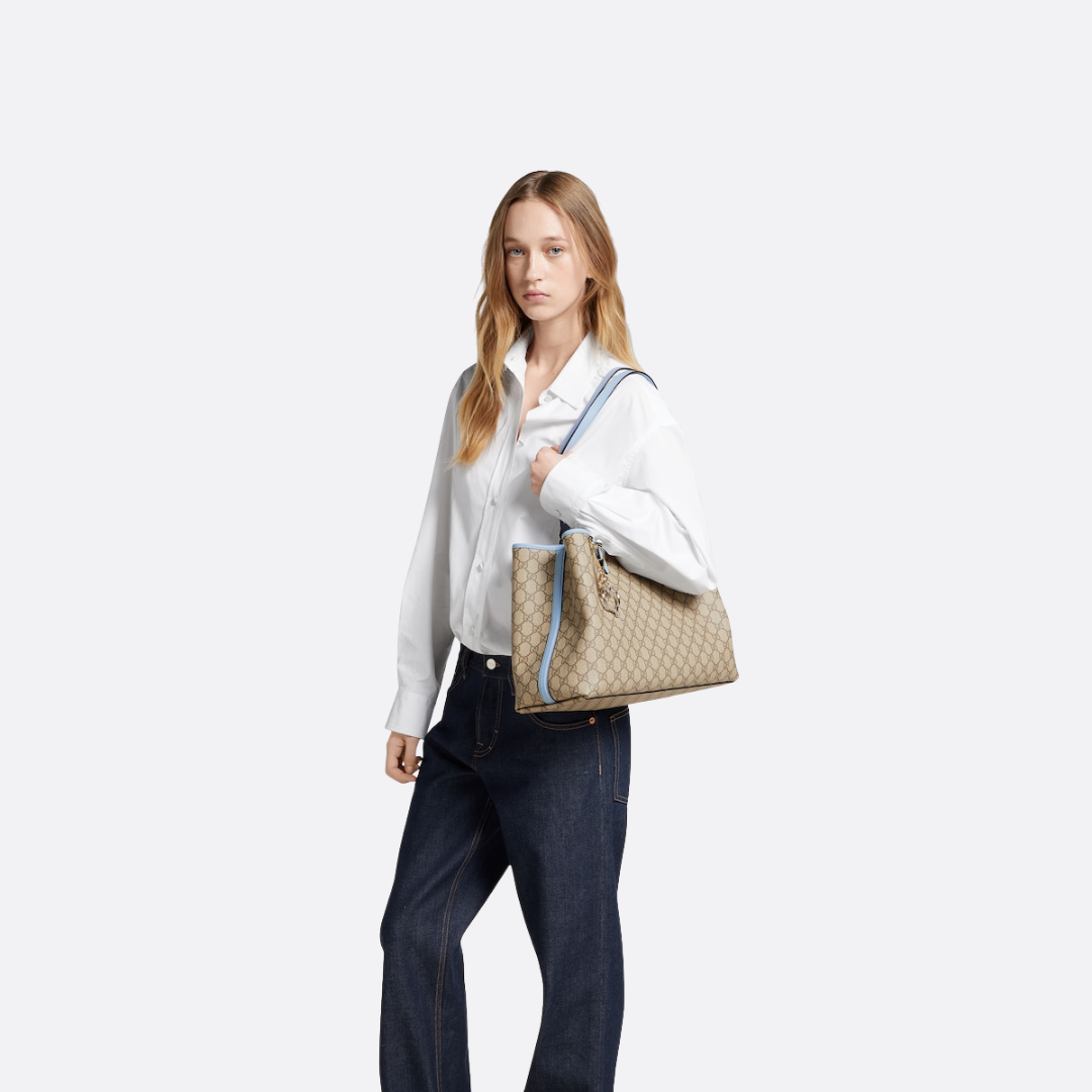Large Gg-emblem-shopper By GC