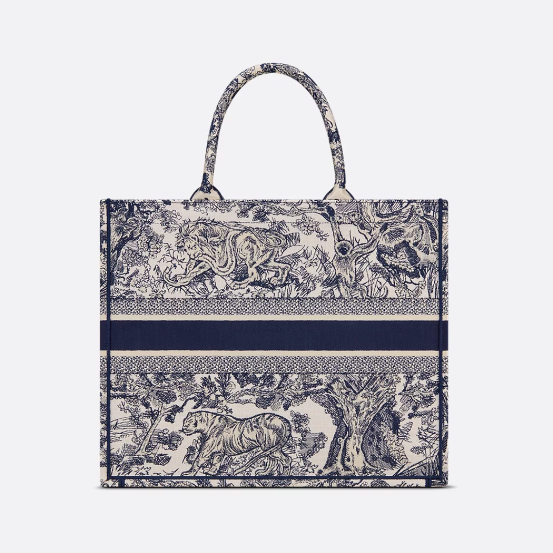 Large DR Book Tote Bag