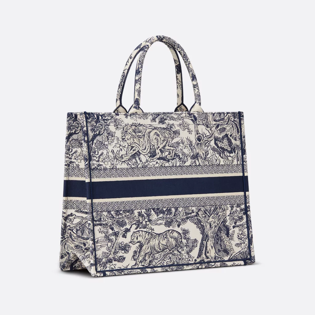 Large DR Book Tote Bag