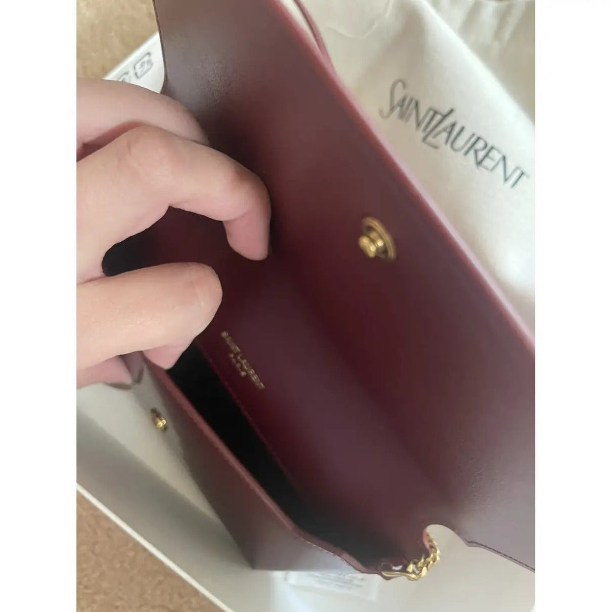 SL Kate Small Shoulder Bag In Patent Leather