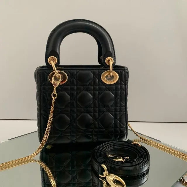 Mini Lady Black DR Bag