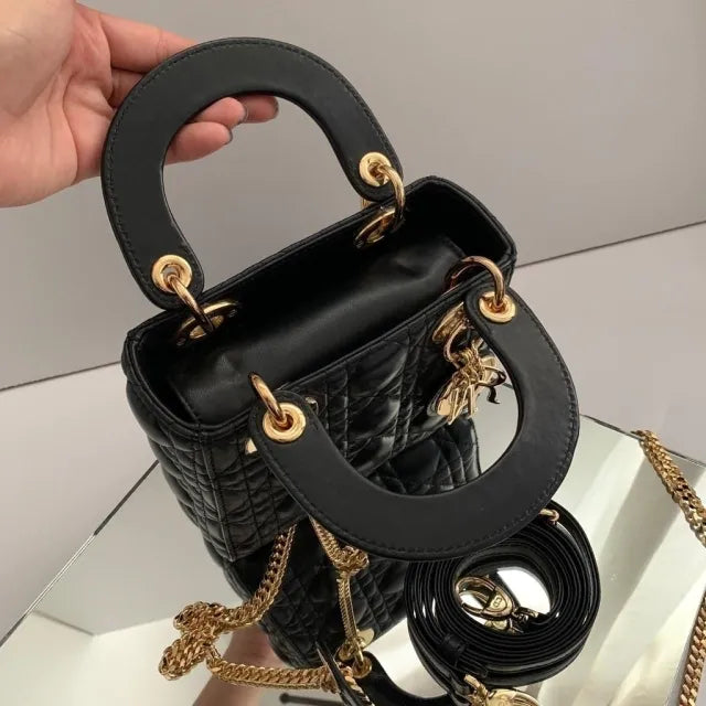 Mini Lady Black DR Bag